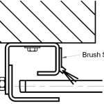 Formed Guides with Brush Seals