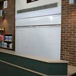 rolling shutter counter and serving windows rolling shutter counter and serving windows