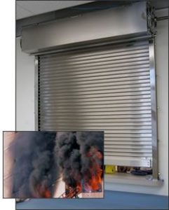 Fire Shutter, Roll Up Fire Door, Rolling Smoke Door, 3 Hour Fire Door