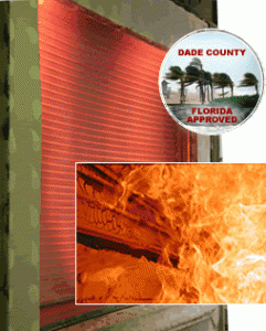 Fire Storm Insulated Hurricane Fire Doors