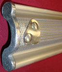 3" Perforated Curved Slat