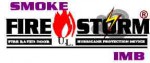 Smoke Fire Storm Logo