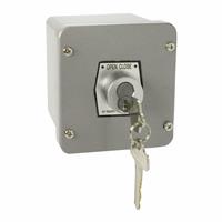 Exterior Tamperproof OPEN-CLOSE Best Cylinder or Equivalent Key Switch Surface Mount