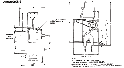 Redi-Master Hoist Operator Drawing