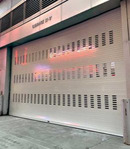 Insulated Overhead Door with Vision Lites
