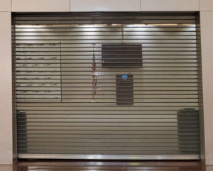 Steel-Vision Perforated Service Door