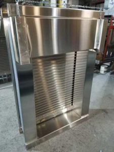 Split Frame Rolling Counter Shutter