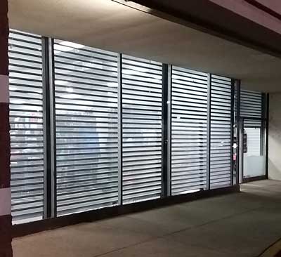Alpine E-Series Vision Perforated Rolling Door