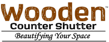 Wooden Counter Shutters