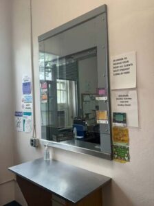 Integral Frame Door with Shelf